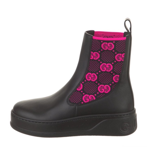 Gucci Leather Booties - Picture 1 of 5